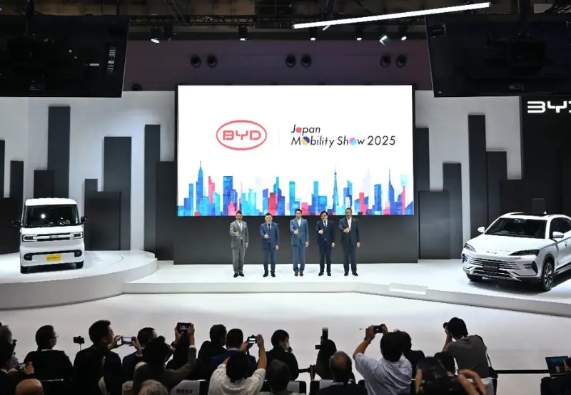 BYD Debuts at Japan Mobility Show 2025