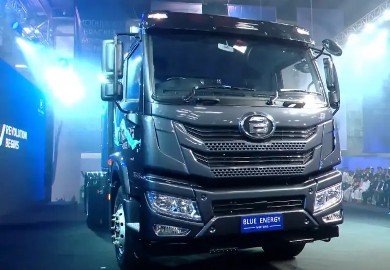 Blue Energy Motors Launches India’s First Electric Heavy