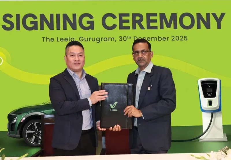 V-GREEN Partners with HPCL