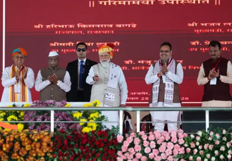 Modi Launches ₹3,600 Cr Powergrid Projects in Rajasthan